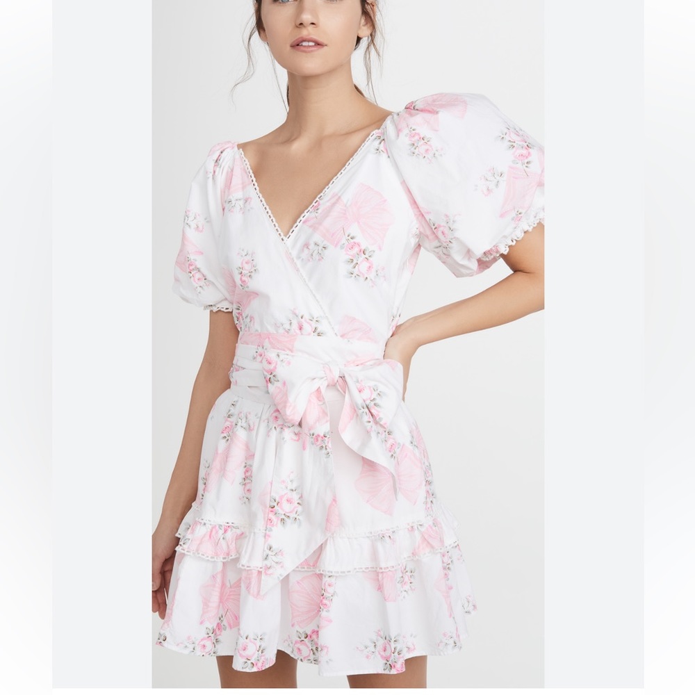 Love shack fancy bow dress